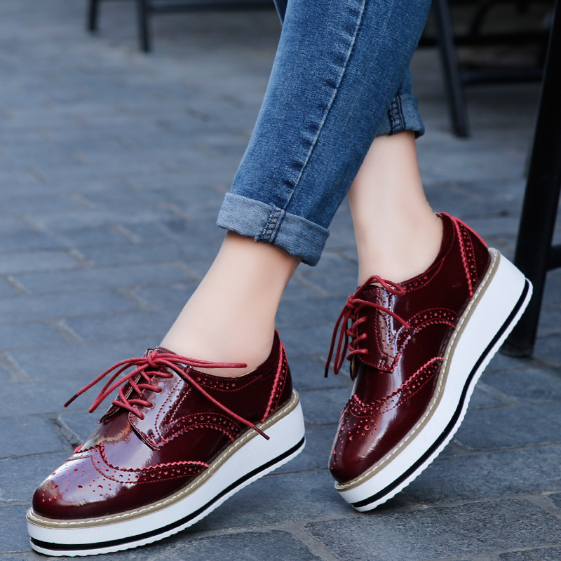 Women Loafers Shoes Leather Th - Wedge Espadrille Women 리뷰 및 가격