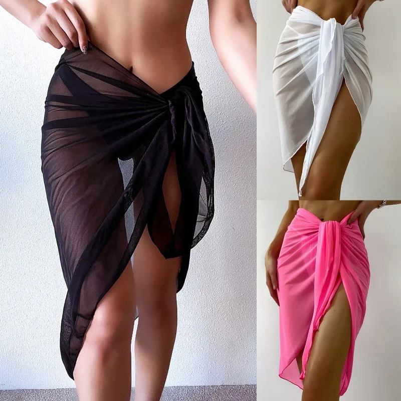 Summer Beach Dress Wrap Sheer  - Cover Up Kaftan 리뷰 및 가격