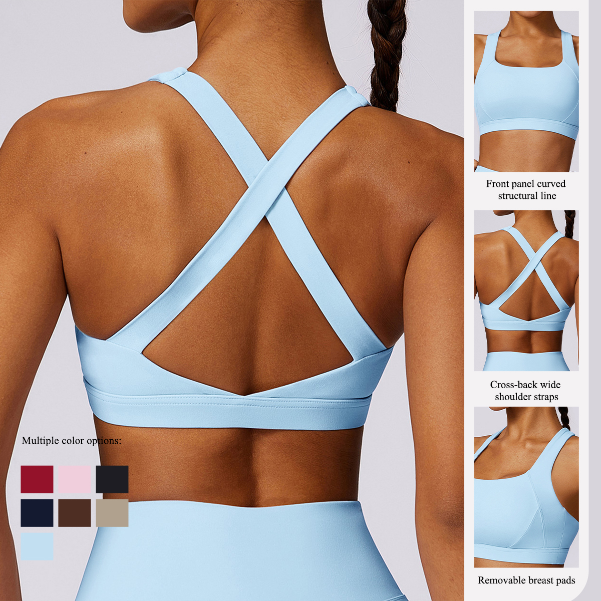New Summer Women's Shockproof  - Crop Top Crochet 리뷰 및 가격