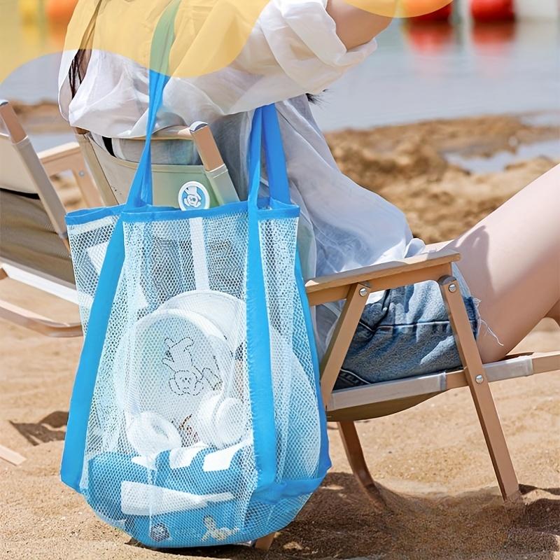 Multicolor Swimming Large Mesh - Tote Bag Beach 리뷰 및 가격