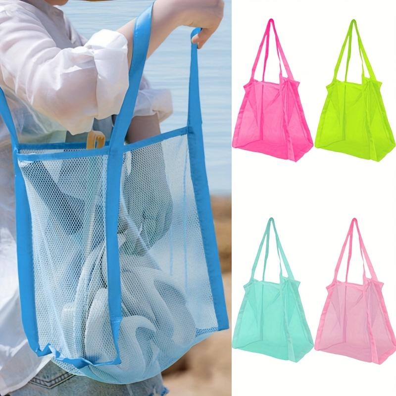 Multicolor Swimming Large Mesh - Tote Bag Beach 리뷰 및 가격